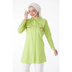 Yeşil Tesettür Tunik 13170