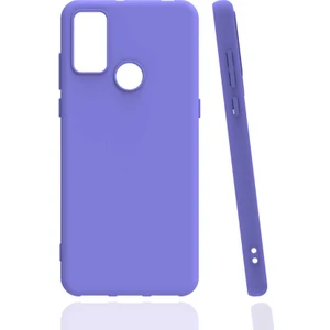 Tcl 20E Uyumlu Kılıf Esnek Pürüzsüz Yumuşak Mat Silikon Flexible Matte Silicone
