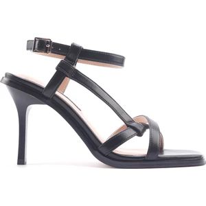 Nine West Alına 4fx Siyah Kadın Topuklu Sandalet