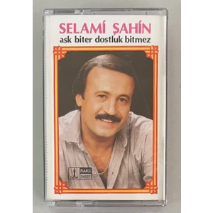 Selami Şahin Aşk Biter Dostluk Bitmaz Kaset (Orjnal Dönem Kağıt Baskı Kaset)