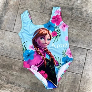 Fashion Junior Kız Çocuk Mayo Anna Resimli Renkli