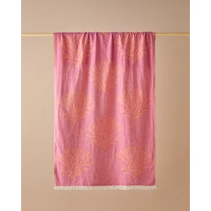 English Home Coral Pamuklu Torba Peştamal Fuşya-Turuncu