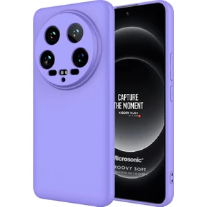 Xiaomi Mi 14 Ultra Kılıf Groovy Soft Lila