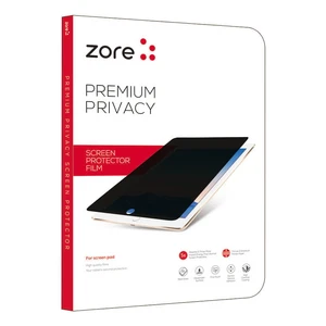 ZORE Apple iPad 10.2 2021 (9.nesil) Uyumlu Tablet Privacy Temperli Cam Ekran Koruyucu