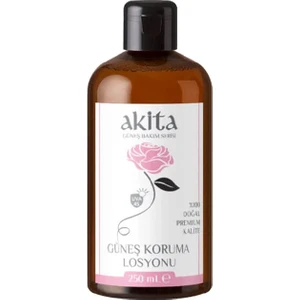 % 100 Doğal Yüksek Koruma Güneş Losyonu SPF40 Gül 250mL