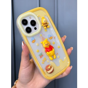 iPhone 14 Pro Max Uyumlu 3 Boyutlu Karakter Desenli Darbe Emici Özellikli Lüx Tam Koruyucu Kılıf