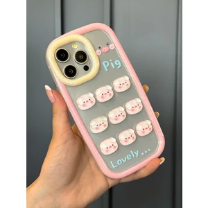 iPhone 15 Pro Max Uyumlu 3 Boyutlu Karakter Desenli Darbe Emici Özellikli Lüx Tam Koruyucu Kılıf