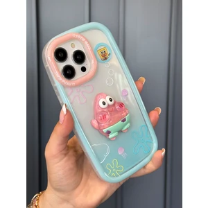 iPhone 14 Pro Max Uyumlu 3 Boyutlu Karakter Desenli Darbe Emici Özellikli Lüx Tam Koruyucu Kılıf