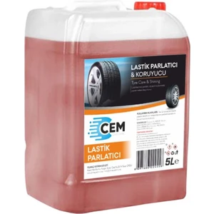 CEM CAR CARE Ultra Lastik Parlatıcı ve Koruyucu 5 KG