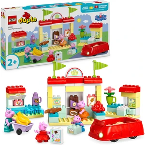 LEGO® DUPLO® Peppa Pig Süpermarket 10434 - 2 Yaş & Üzeri Çocuklar için Eğitici Oyuncak Yapım Seti (70 Parça)