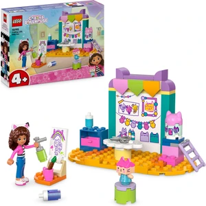 LEGO® Gabby's Dollhouse Karton Yavru Kedi ile El Sanatları 10795 - 4+ Çocuklar için Yaratıcı Oyuncak Yapım Seti (60 Pr)
