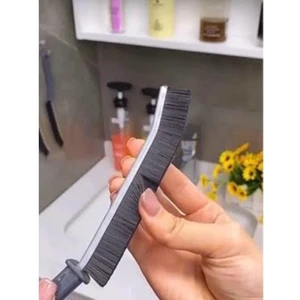 2'li Çok Amaçlı Ince Temizlik Fırçası - Derz Arası Banyo Mutfak Lavabo Detay Temizleme Fırçası