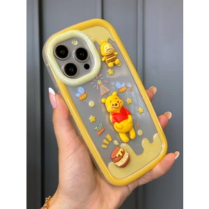 iPhone 15 Pro Uyumlu 3 Boyutlu Karakter Desenli Darbe Emici Özellikli Lüx Tam Koruyucu Kılıf