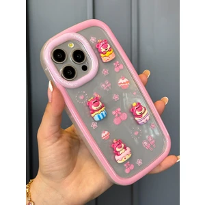 iPhone 15 Pro Uyumlu 3 Boyutlu Karakter Desenli Darbe Emici Özellikli Lüx Tam Koruyucu Kılıf