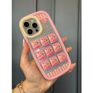 iPhone 15 Pro Uyumlu 3 Boyutlu Karakter Desenli Darbe Emici Özellikli Lüx Tam Koruyucu Kılıf