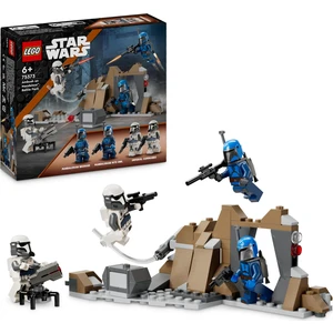 LEGO® Star Wars™: The Mandalorian Mandalore Pususu Savaş Paketi 75373 - 6 Yaş ve Üzeri Çocuklar için 4 Minifigür İçeren Koleksiyonluk Yaratıcı Oyuncak Yapım Seti (109 Parça)