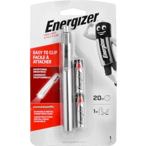 Metal Pen lite Kalem Tipi Led Fener 2xAAA Pil