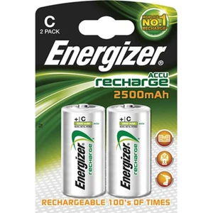 C Size 2500mAh Orta Boy Pil Şarj Edilebilir 2'li