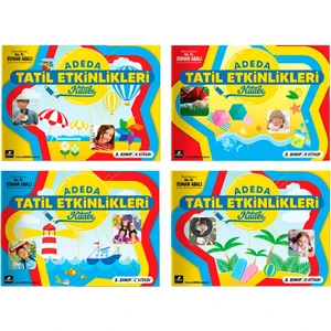 Adeda Yayıncılık Adeda Tatil Etkinlikleri Kitabı 2. Sınıf (2. Sınıftan 3. Sınıfa Geçenler Için) - Osman Abalı