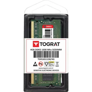 4gb Ddr3 1600 Mhz Notebook Ram Bellek - TGR16S11S8/4G - 1.5V