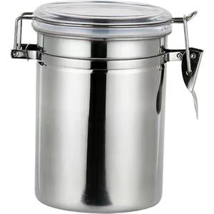 Kahve Çekirdeği Kabı Ev Kahve Çekirdeği Şeker Için Mühürlü Depolama Tankı 1800 ml (Yurt Dışından)