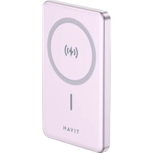 5000MAH Magsafe Manyetik Kablosuz Powerbank Ultra Ince 20W, Iphone Uyumlu