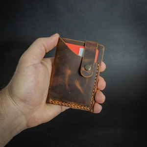Likya Craft Apexaccord El Yapımı  Deri Minimal Kartlık Cüzdan