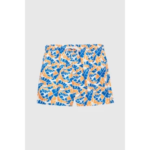 Twn Regular Fit Turuncu Baskılı Şort Mayo 2EC62AP316130