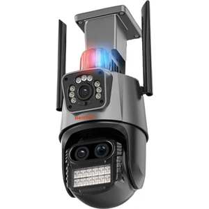 Hm-42 6 mp 8x Zoom Wifi Onvif 2 Kameralı Dış Mekan Ptz Kamera