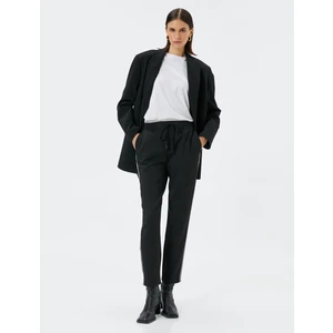 Havuç Pantolon Beli Bağcıklı Cep Detaylı