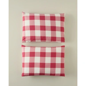 English Home Gingham 2'li Yastık Kılıfı Pembe