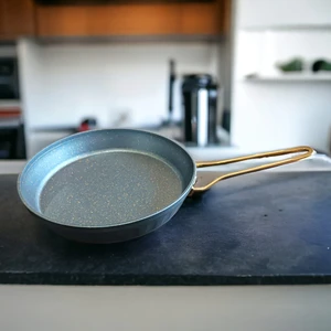 Evita Bio Granit 28 cm Tek Kulp Omlet Yağ Yumurta Pişirme Tava