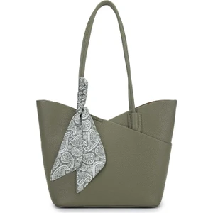 Kriste Bell Kadın Omuz Çantası 26763 Yeşil