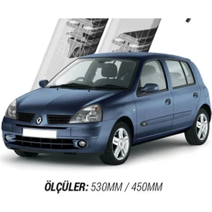 Renault Clio 2 Silecek Takımı 1998-2005(CAM Sabunu Hediyeli)