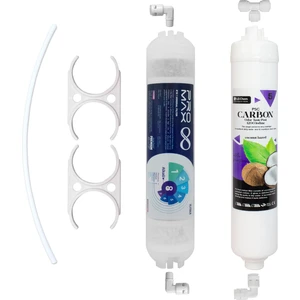 Su Arıtma Cihazları Için Tatlandırıcı Post Karbon Filtre ve Multi Mineral Filtre Dirsek
