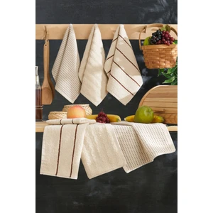 Seher 6Lı Mutfak Ve El&Yüz Havlu Seti 30 x 50  cm