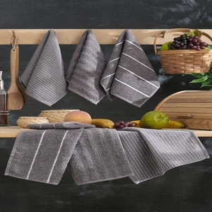 Seher 6Lı Mutfak Ve El&Yüz Havlu Seti 30 x 50  cm