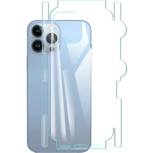 iPhone 15 Pro ile Uyumlu Hydrogel Esnek Yan ve Arka Kapak Koruma Filmi - FC539