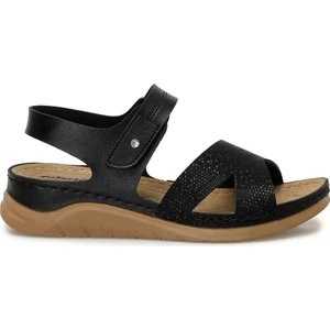 164400.Z4FX Siyah Kadın Comfort Sandalet
