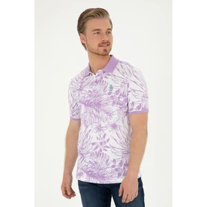 U.S. Polo Assn. Erkek Lila Tişört 50281518-VR034