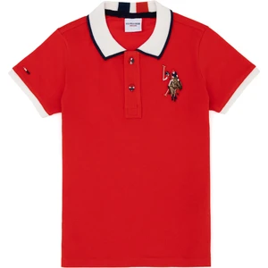 U.S. Polo Assn. Erkek Çocuk Kırmızı Tişört Basic 50279570-VR030
