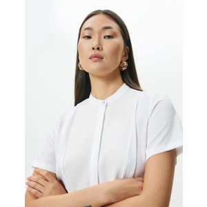 Hakim Yaka Gömlek Kısa Kollu Robalı