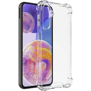Kzy Samsung Galaxy S24 Plus Kapak Şeffaf Airbag Antishock Köşe Korumalı Silikon Kılıf