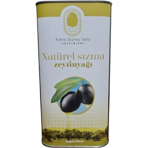 Katırlı Güney Tarla Katırlı Köyü Natürel Sızma Zeytinyağı 1 Litre - Soğuk Sıkım
