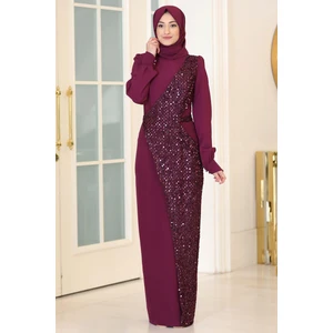 Hürrem Tesettür Abiye Mürdüm