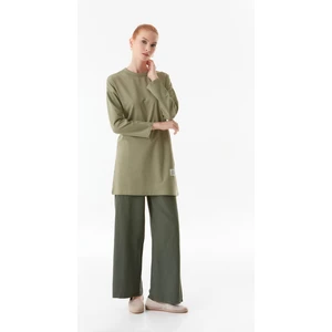 Basic Bisiklet Yaka Tunik