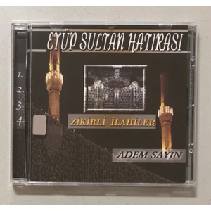 Eyüp Sultan Hatırası Zkirli Ilahiler Adem Sayın CD  (Orjnal Dönem Baskı Cd)