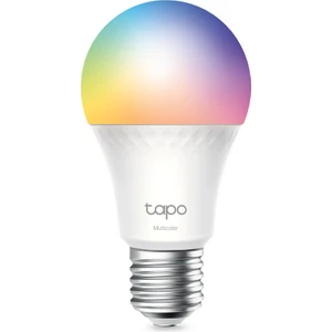 Tapo L535E, Matter Wi-Fi LED Akıllı Ampul, Çok Renkli,  8,6W, Enerji Izleme, Apple Homekits, Amazon Alexa ve Google Home ile Çalışır, Renk Değiştirilebilir, Hub Gerekmez
