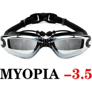 Chaoduo Shop Miyopi -3.5 Tarzı Profesyonel Yüzme Gözlükleri Erkekler Kadınlar Için Gözlük Silikon Yetişkin Havuz Gözlükleri Optik Su Geçirmez Yüzmek Gözlük (Yurt Dışından)