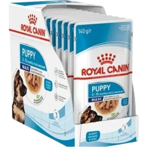 Royal Canin Maxi Puppy Yavru Köpek Yaş Maması 140 Gr x 10 Adet